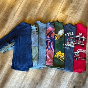 5t boys long sleeve 7 piece bundle